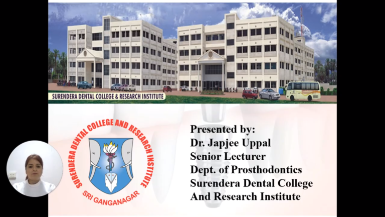 Prosthodontics LMS Lectures 2023 – Implant Supported Prosthesis
